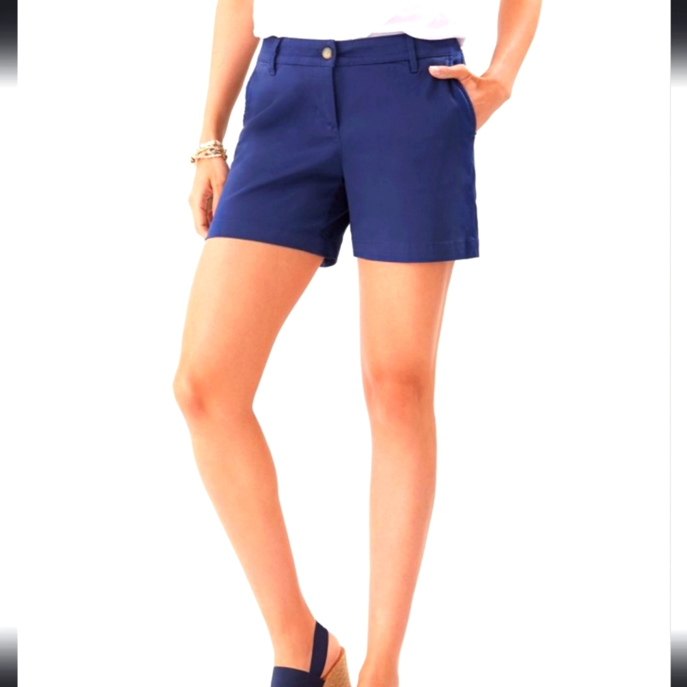 NWT Tommy Bahama Borcay 5-inch shorts Size 12 Island Navy
